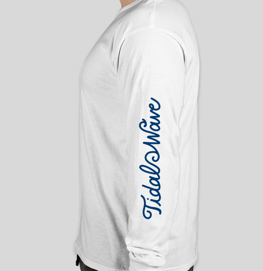 Sustainable - White Coral Turtle - Long Sleeve