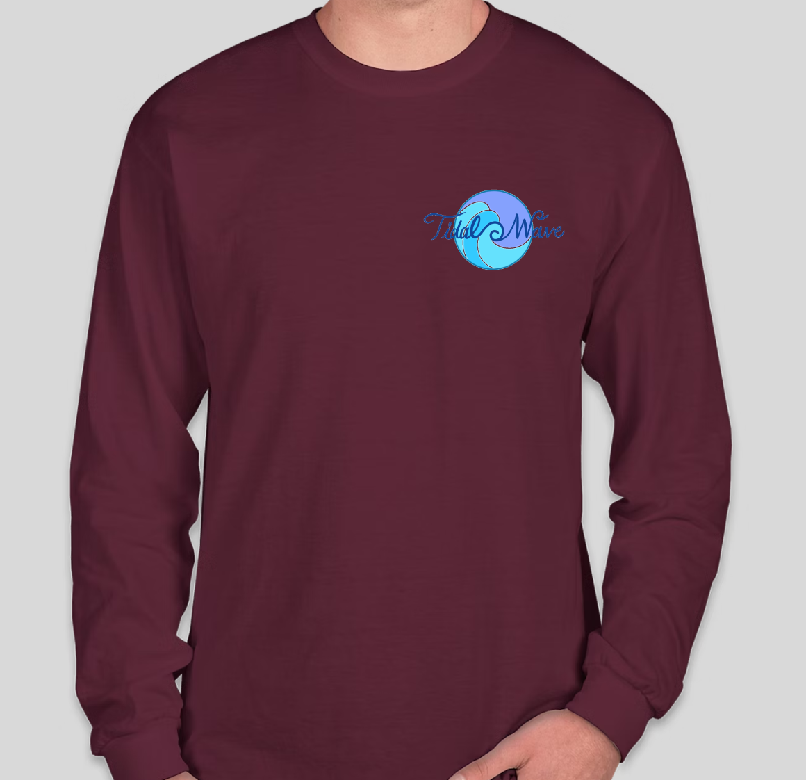 Sustainable - Coral Sunset Seal - Long Sleeve