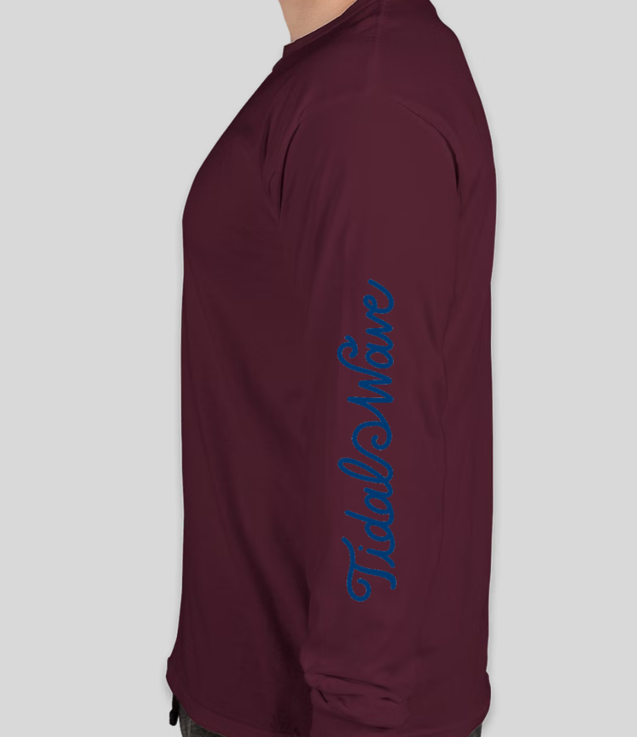 Sustainable - Coral Sunset Seal - Long Sleeve